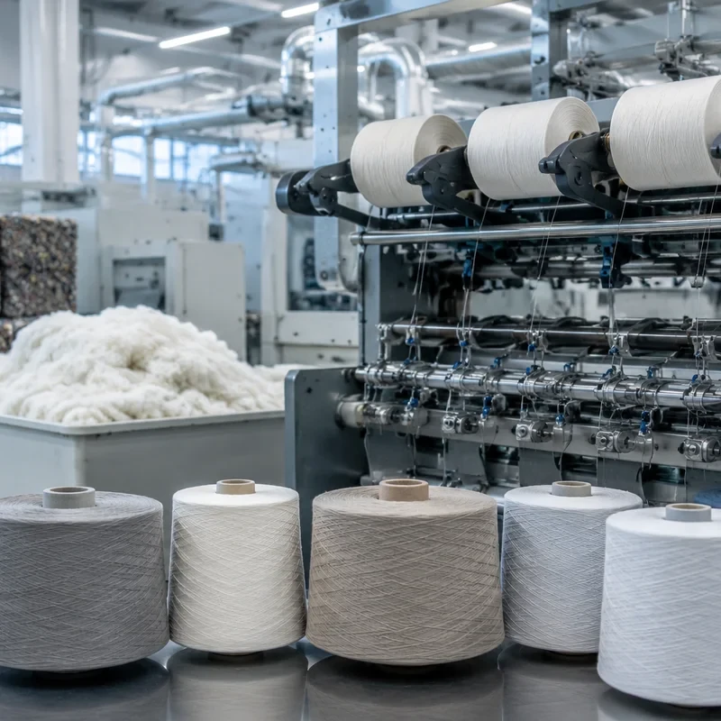 Recycled Yarn Manufacturing Process for Textile Buyers