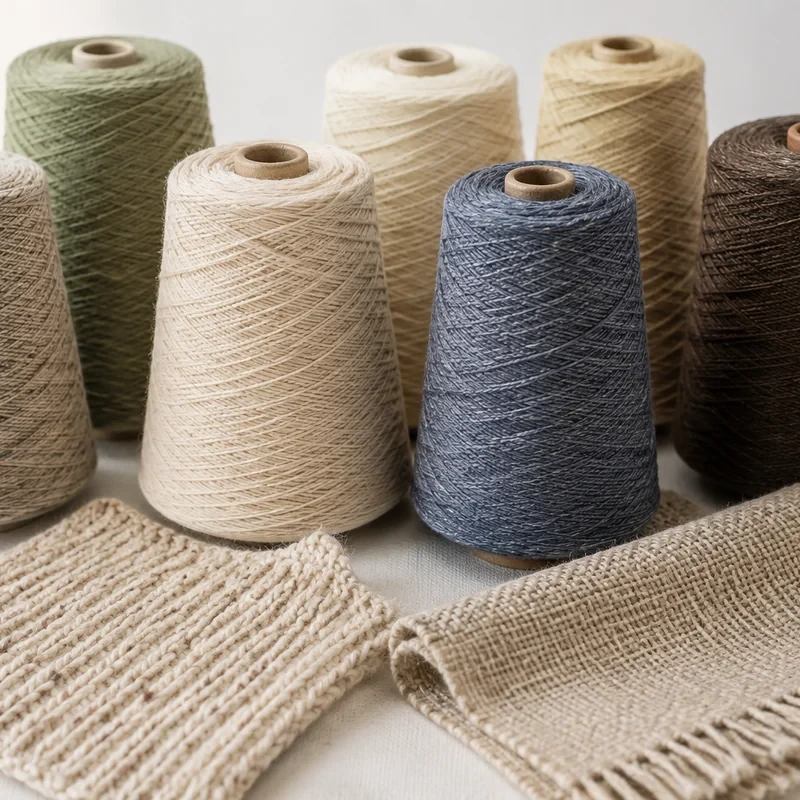 Recycled Yarn Applications in Knitting and Weaving Products